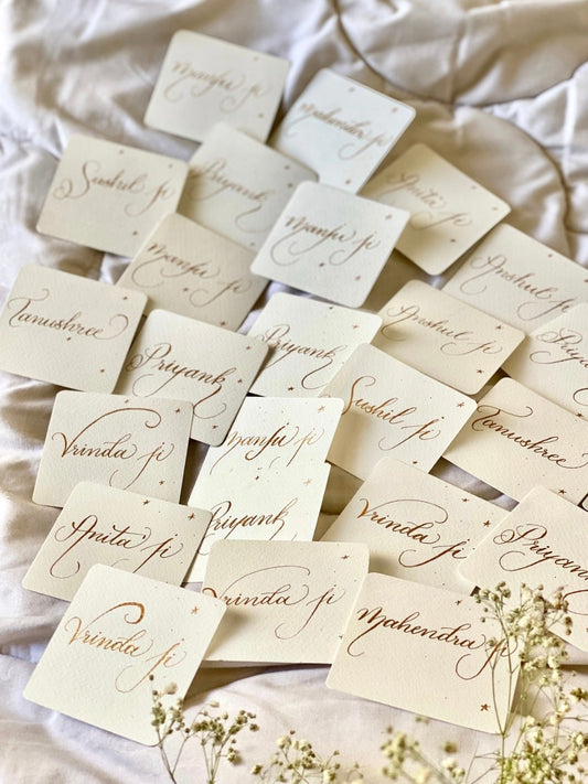 CALLIGRAPHY TAGS