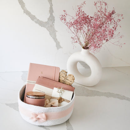 SHADES OF BLUSH BASKET