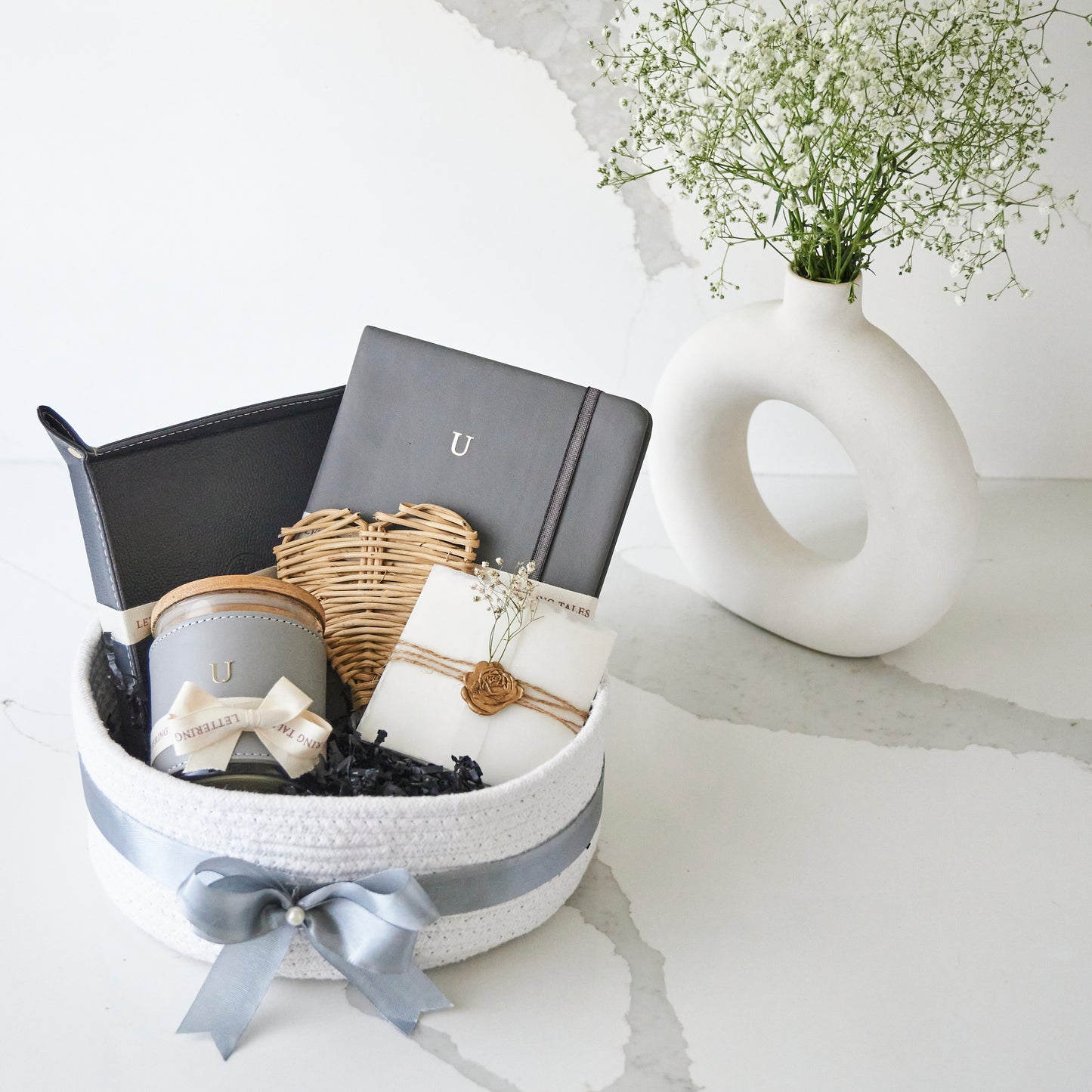 SHADES OF GREY BASKET