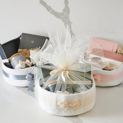 SHADES OF BLUSH BASKET